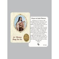 Holy Card Laminated St Therese