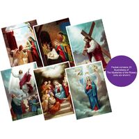 Mysteries Of The Rosary Pictures - 100x150mm