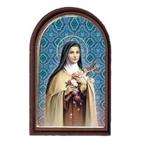 Plastic Plaque - St Therese