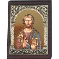 Wood Plaque - Christ the Teacher (65x50mm)