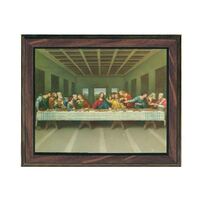 Wood Frame Last Supper