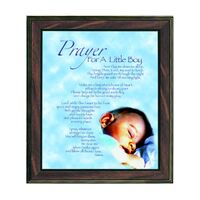 Wood Frame Prayer for a Little Boy