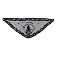 Catholic Mantilla Jesus & Mary - Black