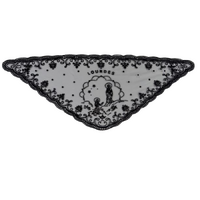 Catholic Mantilla Our Lady Lourdes - Black