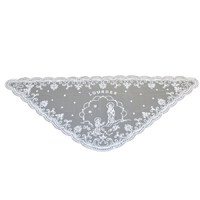 Catholic Mantilla Our Lady Lourdes - White