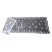 Catholic Mantilla Our Lady Lourdes - White