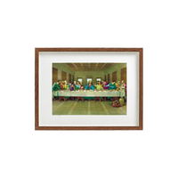 Wood Frame - Last Supper