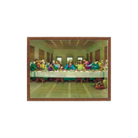 Wood Frame - Last Supper