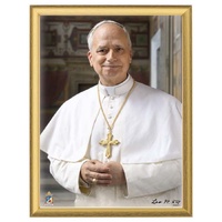 Gold Frame - Pope Leo XIV