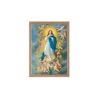Wood Oak Frame - Our Lady of the Assumption