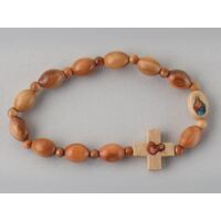 Rosary Bracelet Wood-SHM.SHJ - 5mm Beads
