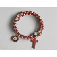 Bracelet Rosary 53 Bead Wooden