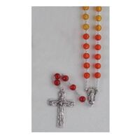 Rosary Plastic Multi Coloured - 6mm Beads