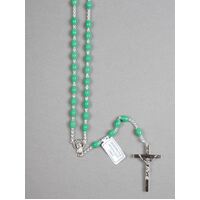 Rosary Plastic Green - 5mm Beads