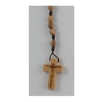 Rosary Olive Wood Corded