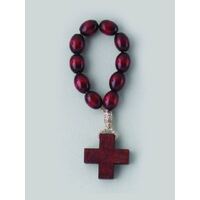 Rosary Ring Wooden - 5mm Beads