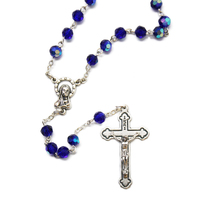 Rosary Crystal AB Beads (5 mm)