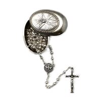 Confirmation  Rosary Metal with Box