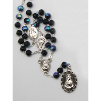 Rosary Glass Seven Dolor Beads (6mm)