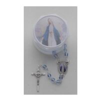 Rosary Glass Boxed Miraculous - 7mm Beads