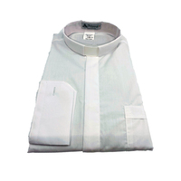 Clerical Shirt White Long Sleeve 44