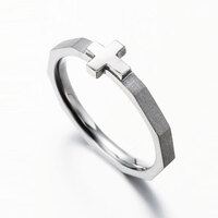 Sterling Silver Rosary Ring - 11mm