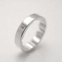 Sterling Silver Rosary Ring - 14mm