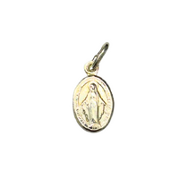Sterling Silver Medal Miraculous 10mm