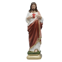 Statue Plaster Sacred Heart Jesus (30cm)