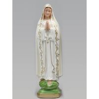 Statue Plaster Our Lady Of Fatima (30cm)