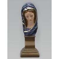 Statue Plaster Our Lady Sorrows Bust (30cm)
