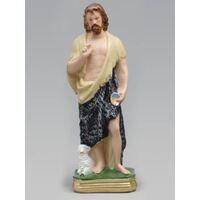 Statue Plaster Saint John the Baptist (30cm)