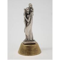 Metal Magnetic St Christopher Statue 50mm