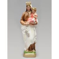 Statue Plaster Our Lady Of Mount Carmel (40cm)