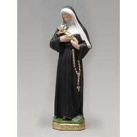Statue Plaster Saint Rita (60cm)