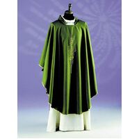 Chasuble Polyester/Cotton Green