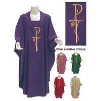 Chasuble & Stole - Pax Wheat and Grapes