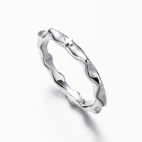Sterling Silver Rosary Ring - 10mm