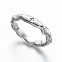 Sterling Silver Rosary Ring - 10.5mm