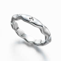 Sterling Silver Rosary Ring - 16mm