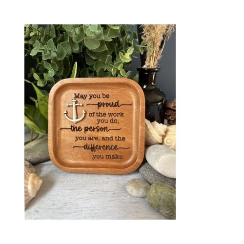 Prayer Cedar Tray - May you be Proud