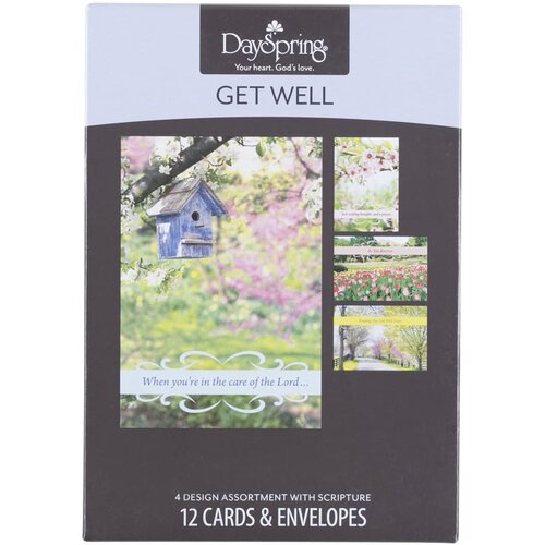 Boxed Cards - Get Well - Spring Time