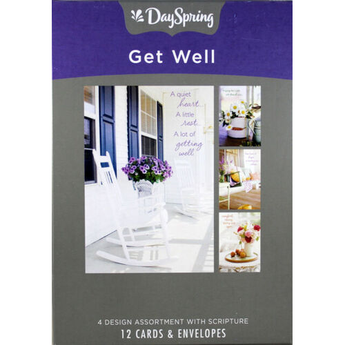 Boxed Cards Get Well - Sunny Days