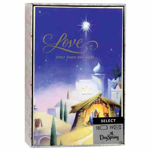 Christmas Boxed Cards: Love Came Down (18 cards)