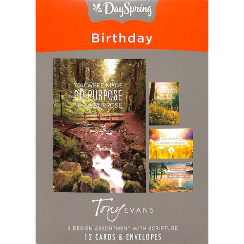 Boxed Cards Birthday Tony Evans