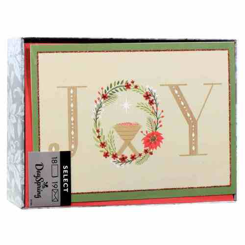 Christmas Boxed Cards: Joy Advocate Art