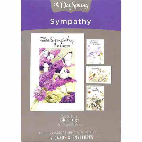 Boxed Cards Sympathy Nature's Blessings