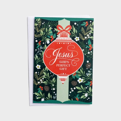 Christmas Boxed Cards: Jesus Ornament Good Steward, NIV (18 cards)