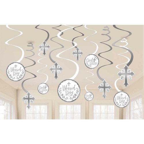 Holy Day Spiral Swirls Hanging Decorations