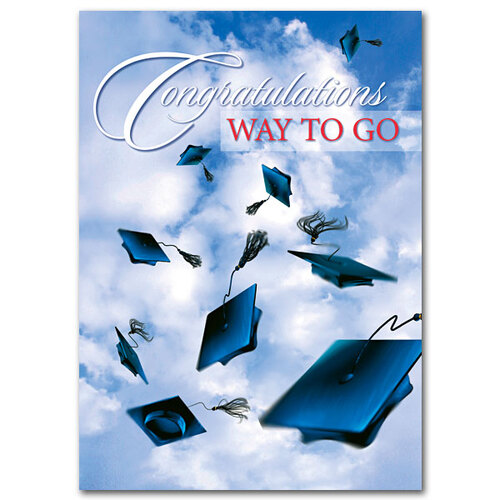Card - Congratulations Way to Go